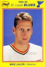 1989-90 St. Louis Blues Kodak #9 Mike Lalor