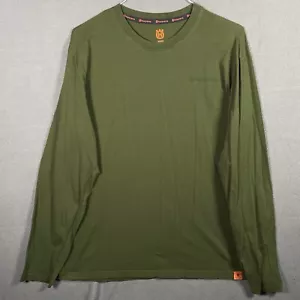 Husqvarna Xplorer Chainsaw Shirt Green Adult Extra Large Long Sleeve Mens XL - Picture 1 of 11