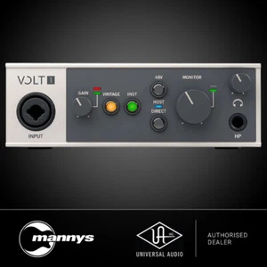 Universal Audio Volt 1 Desktop 1-In/2-Out USB 2.0 Audio Interface - Picture 1 of 5