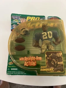 Kenner Starting Lineup Barry Sanders Pro Action 1999 Action Figure Sealed NIB - Picture 1 of 8