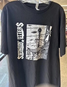 Vintage Swingin Utters Punk Rock Band Tour Concert T-Shirt Adult XL GUC Size - Picture 1 of 5