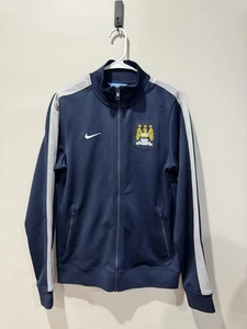 Manchester City Nike Football Jacket Soccer Blue Men's Size Small - Picture 1 of 5