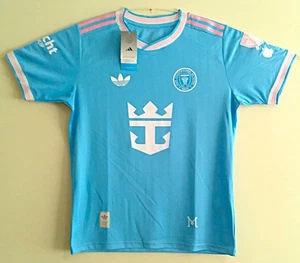 Men's Inter Miami Messi Blue 2025 Third Player Size L Jersey - pre-owned - Picture 1 of 4