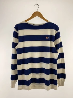 GUCCI Camiseta Manga Larga XS Algodón Rayas 626048 Rayas Tejido Suéter Manchas P Foto 1 de 4