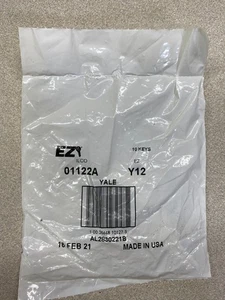 EZ Ilco O1122A Y12 NOS Yale Key Blanks Lot Of 10 - Picture 1 of 2