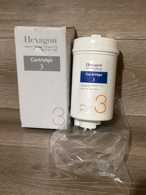 NOVO Filtragem de Água de Hidrogênio Alcalino Hexagonal 2.0v--Cartucho Nº3 Original - Imagem 1 de 4