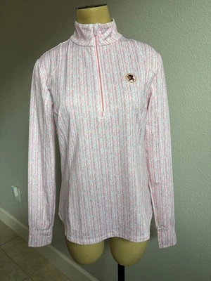 CALO DE GOLF SEMINOLE RENAE SIMULADO RESTRICCIÓN CERO 1/4 cremallera pequeño para mujer nuevo sin etiquetas $140 Foto 1 de 4