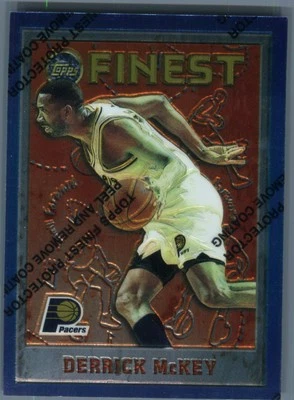 1995-96 Finest Indiana Pacers Derrick McKey #228 - Image 1 of 2