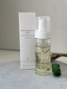 NEW Selected Skin Care Cosmetics Silky Cleansing Foam 5.07 Fl Oz. 150ml - Picture 1 of 9