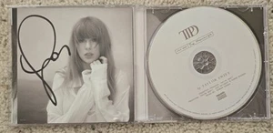 Taylor Swift The Tortured Poets Department CD w/ Hand Signed Photo Insert READ!! - Picture 1 of 12