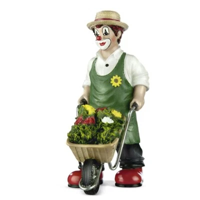 Dekofigur Indoor - Clown Gartenglück - Sammelfigur Gildeclowns Clown-Figur  ... - Bild 1 von 4