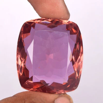 Piedra de corte cojín de 100 quilates alejandrita que cambia de color grande para joyería de fiesta Foto 1 de 4