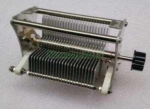 1X 20-1000PF 1000V Single-unit Air Dielectric Variable Capacitor With knob - Picture 1 of 2