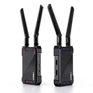 Trasmettitore e Ricevitore Video Wifi Wireless 400m Estensore HDMI Fotocamera PC a TV - Foto 1 di 16