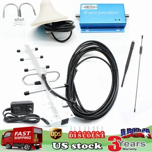 Cell Phone Signal Booster Amplifier Extender Repeater GSM/CDMA for Home Signal - Picture 1 of 46