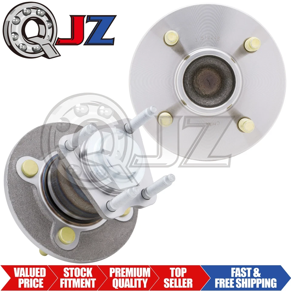 [Paquete de 2] 512248 Buje de rueda trasero para Chevrolet Cobalt 2009-2010 sin ABS solo 2,2 L Foto 1 de 4