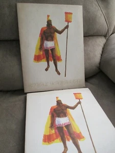 2 United Airlines Royal Hawaiian First Class Menus New York to Honolulu - Bild 1 von 4
