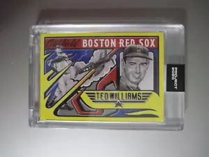 2020 Topps Project 2020 #327 Ted Williams/2588*/Mister Cartoon - Picture 1 of 3