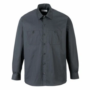 Men's Gray Large  (4) Portwest Industrial Work Shirts NWT - Picture 1 of 1