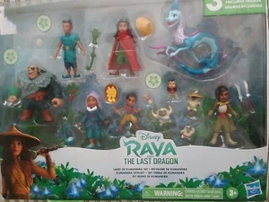 20+ PIECE FIGURE DISNEY RAYA AND THE LAST BLUE DRAGON LAND OF KUMANDRA PLAY SET - Picture 1 of 4