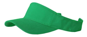 Visera deportiva individual lisa - verde Kelly - Imagen 1 de 1