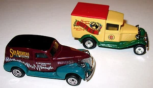 Matchbox Collectible Brewery Cars-SAN ANDREAS & LEXINGTON Brewing Company-COA - Picture 1 of 7