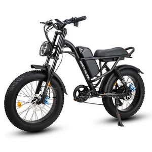 E-Bike 20" Fat Reifen Elektrofahrrad 1000W 48V/15.6AH City Mountain Ebike 28MPH - Bild 1 von 19