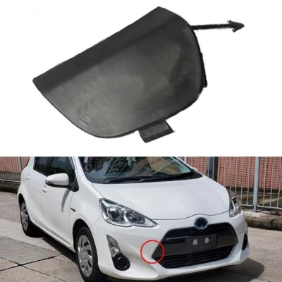 Cubierta de gancho de remolque para parachoques delantero ojo sin imprimar para Toyota para PRIUS C 2015-2016 Foto 1 de 4