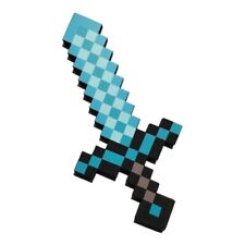 Minecraft Foam Diamond Sword - Cosplay Costume Accessory 24" Prop