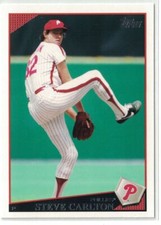 2009 Topps Series 2 Steve Carlton Philadelphia Phillies #650B SP Photo Variation