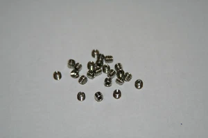 20 STÜCK M3-0,50 X 3 MM BIS 16 MM EDELSTAHL STECKSCHLÜSSELSATZ CUP POINT GEWINDESTIFTE  - Bild 1 von 1