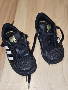 Adidas Superstar Infant Shoes Core Black Bb9078 - Picture 1 of 7