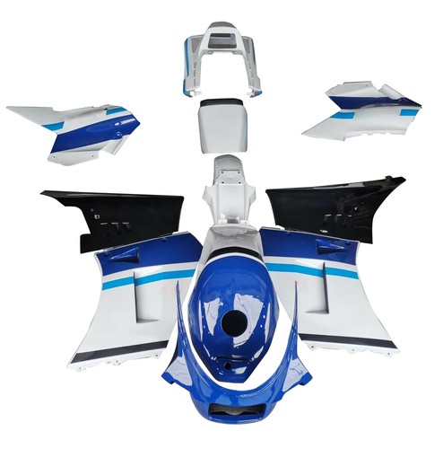 ABS Injection Fairing Bodywork Fuel Tank kit For SUZUKI RG500 RG400 ...