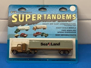 Vintage Playart Charmerz Ford “Sea Land” Tractor Trailer 1979. H.K. MOC Brown. - Picture 1 of 6