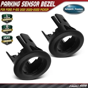 2x Front Driver & Passenger Parking Sensor Bezel for Ford F-150 2021 2022 2023 - Picture 1 of 10