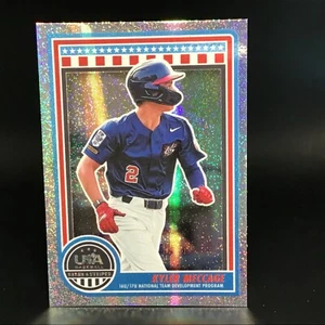 KYLER MECCAGE 2025 USA Stars & Stripes SPARKLE NTDP - Picture 1 of 2
