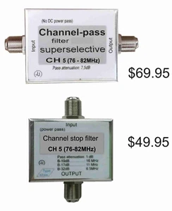 Ch5 stop + zestaw filtrów przepustowych - Zdjęcie 1 z 1