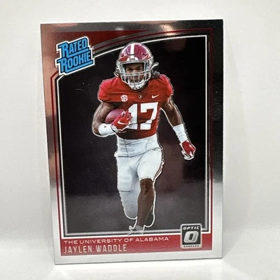 2021 Panini Chronicles Draft Picks Donruss Optic Rated Rookie Holo #207 Jaylen W - Image 1 of 2