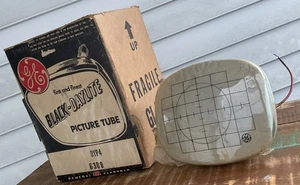 Tubo de imagen de TV GE General Electric NEGRO DAYLITE - 8YP4 con caja sin usar RARO - Imagen 1 de 15