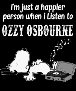 Ozzy Osbourne Sticker Die Cut Laminated - Foto 1 di 2