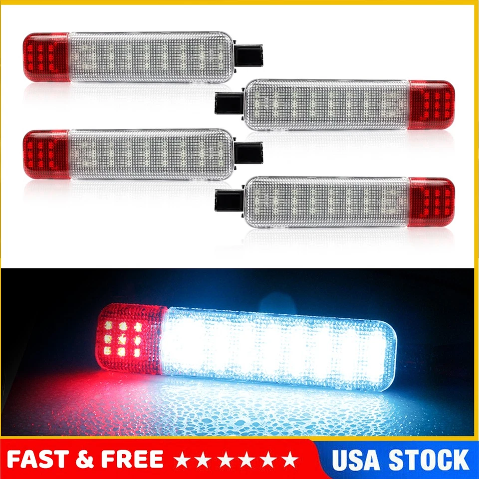 Lámpara de luz LED de cortesía para puerta para Chevy Silverado Suburban Tahoe GMC Sierra Yukon Foto 1 de 4