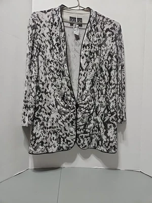 Alex Evenings Size XL Multicolored Jacket - Image 1 of 4