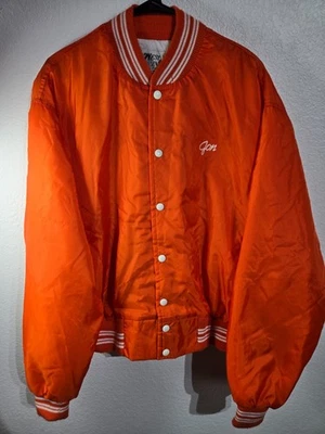 Chaqueta acolchada West Wind de colección para hombre talla 2XL clásica naranja Shebester Stallion Jon Foto 1 de 4