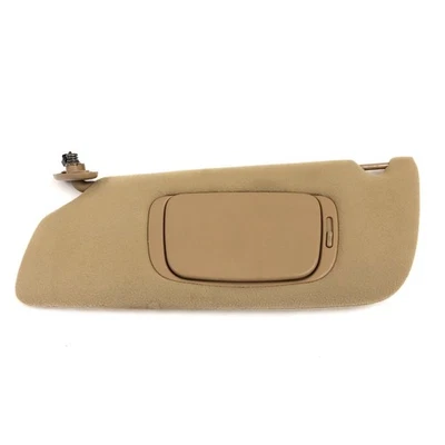 Jeep Grand Cherokee 1999-2004 parasol lado izquierdo conductor marrón tostado fabricante de equipos originales con luces Foto 1 de 4