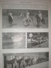 Printed photos British in India sport at Simla ( Shimla ) 1903