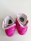 Baby Booties 0-6 Months, Stride Rite, Soft Leather, Pink , Cosy And Warm