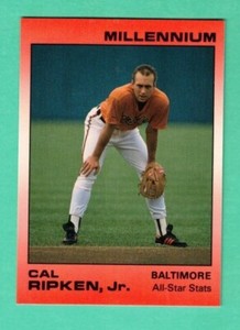 (1) CAL RIPKEN JR 1991 BALTIMORE ORIOLES MILLENNIUM LIMITED CARD (H5732)