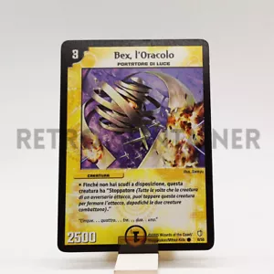 WOTC DUEL MASTERS TCG - Card ITA DM-07 6/55 Bex l'Oracolo - Imagen 1 de 1