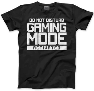T-Shirt Do Not Disturb Spielmodus aktiviert Kinder Gamer Konsole Kabeljau - Bild 1 von 8