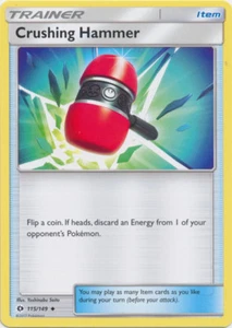 x4 Quetschhammer - 115/149 - Ungewöhnliches Pokemon SM1 Sonne & Mond Basis M/NM Englisch - Bild 1 von 1